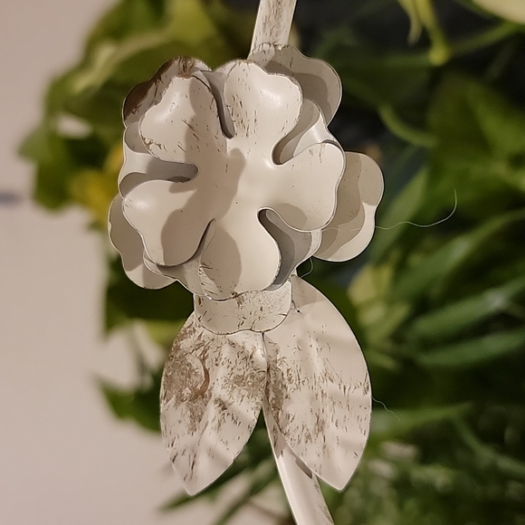 🌼 Jewelry Display Holder Costal white wash Metal - Picture 3 of 7